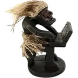 Папуас "Програміст" дерево 13,5 х9х8 см