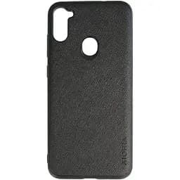 Чохол Aioria Cross Pattern Case для Samsung Galaxy A11/M11 Black