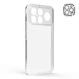 Прозрачный чехол для Xiaomi Poco F8 Ultra с защитой камеры, тонкий, силиконовый, бесцветный, ударопрочный, противоударный бампер с закрытой камерой, ArmorStandart (ARM89266) - мініатюра 2