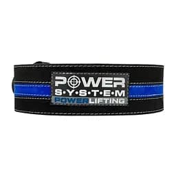 Пояс для тяжелой атлетики Power System PS-3800 PowerLifting Black/Blue размер XL