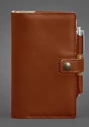 Шкіряний блокнот (Софт-бук) 4.0 світло-коричневий