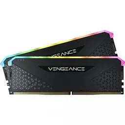 Пам'ять для настільних комп'ютерів Corsair 16 GB (2x8GB) DDR4 3200 MHz Vengeance RGB RS (CMG16GX4M2E3200C16) - мініатюра 3