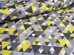 Тканина з тефлоновим просоченням з 3D принтом Графіка (від 1 м)