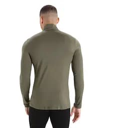 Термокофта Icebreaker 200 Oasis LS Half Zip Men L Loden Heather (1052-104 367 069 L) - мініатюра 3