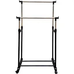 Стійка-вішалка для одягу Vezzer подвійна не телескопічна 1.4 м (VZ8030)