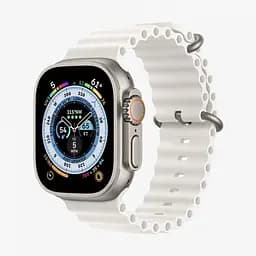 Смарт-годинник Smart Watch HK10 Ultra 3 49 мм з AMOLED Full HD екраном і з 2 додатковими ремінцями в комплекті Білий - мініатюра 4