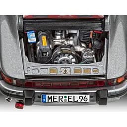 Збірна модель Revell Автомобіль Porsche 911 Carrera 3.2 Coupe рівень 3, масштаб 1:24, 109 деталей (RVL-67688) - мініатюра 10