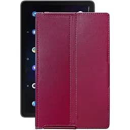 Чехол StatusCASE из экокожи для планшета TCL 10 TABMAX LTE Бордовый