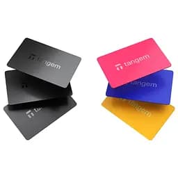 Криптогаманці Tangem Wallet Family Pack Black + Spring Bloom — 2 набори по 3 картки