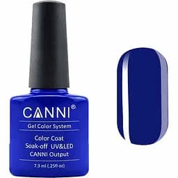 Гель-лак Canni Color Coat Soak-off UV&LED 229 синий электрик 7.3 мл