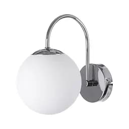 Бра Brille BL-319W/1 E27 WH настінне накладне куля