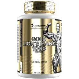 Натуральна добавка Kevin Levrone Gold Lion's Mane 1000 mg, 90 таблеток