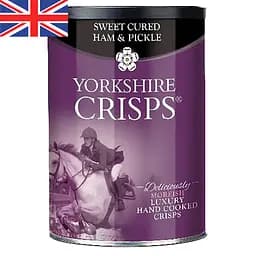 Чипси Yorkshire Crisps з шинкою та маринованими огірками 100 г