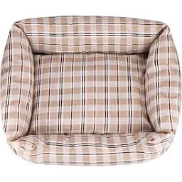 Лежак для тварин BronzeDog Comfort прямокутний М 40х60х17 см бежевий - мініатюра 3