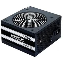 Блок живлення 650 Вт, Chieftec SMART, Black, Active PFC, 120 мм, 2xMolex / 6xSATA / 2x6+2-pin / 1x4+4-pin / 1x20+4-pin, захист AFC/OPP/OTP/OVP/SCP/SIP/UVP (GPS-650A8)