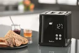 Тостер Digital 850Вт, LED дисплей, пластик, чорний Tefal teh0025684 - мініатюра 6