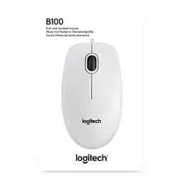 Миша Logitech B100 USB White (910-003360) - мініатюра 4