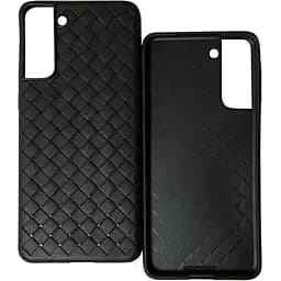 Чохол Primo BV Weaving для смартфона Samsung Galaxy S21 (SMG991) Black - мініатюра 2