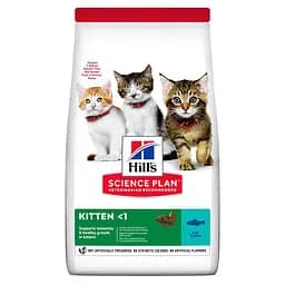 Сухий корм Hill's SP Kitten для котят та кішок у період вагітності та лактації з тунцем Вага: 0.3 кг