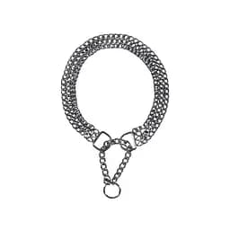 Нашийник-зашморг Trixie потрійний хромований 65 см / 2,5 мм