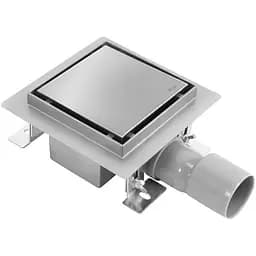 Трап для душу Rea Neo 12x12 nickel brushed REA-G6206