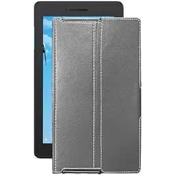 Чехол StatusCASE из экокожи для планшета Lenovo Tab E7 TB7104L Серый