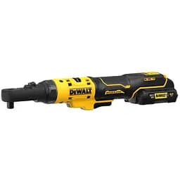 Гайковерт угловой - ключ-храповик аккумуляторный DeWalt с АКБ и ЗУ DCF500L2G