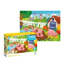 Дитячий пазл "Поросята біля ставка" DoDo Toys 300682, 30 елементів - мініатюра 2