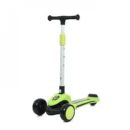 Самокат детский трехколесный JR3-131-LGR, колеса со светом