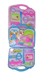 Набор доктора 118, стестоскоп, шприц,ножницы, в чемодане (6975272400350) МИКС