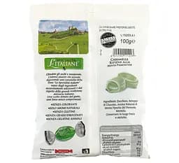 Цукерки Le Specialitа Italiane Caramelle Ripiene Alla Menta Piemontese 100 г - мініатюра 2