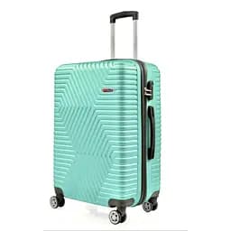 Валіза Велика (L) Полікарбонат На 4-х подвійних колесах 120Л POLO ПК011-L М'ятний