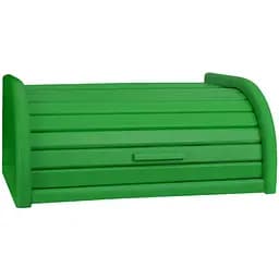 Хлібниця дерев'яна Mazhura 40.5х30.5x20.5 см зелена (mz506041)