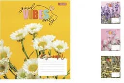 Тетради ученические 18 листов линия. 1В Vibes, 25 шт. в упаковке