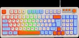 Клавіатура Maxxter KBG-3C01-UA White