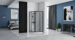 Душова кабіна Rea Look black 90x90 REA-K7903, Чорний матовий, Універсальна - мініатюра 2