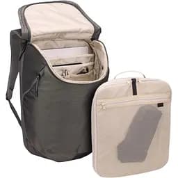 Комплект: Рюкзак Thule Subterra 2 Travel Backpack 26L Vetiver Grey (TH 3205056) + Органайзер Thule Subterra 2 PowerShuttle Small Vetiver Grey (TH 3205039) - мініатюра 10