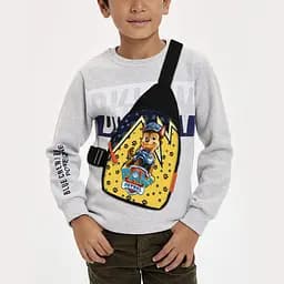 Сумка через плече дитяча Щенячий патруль 29х17 см сумка слінг для хлопчика (02283)