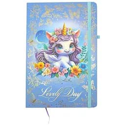 Блокнот на резинке Маlevaro Прекрасный день дизайн 4 А5 13.6×20.8 см твердая обложка 80 листов (761278ML-4)