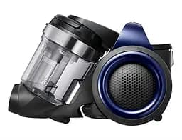 Пилосос Samsung VC05K71F0HB/UK Blue/Black 550 W без мішка Cyclone Force with Anti-tangle Turbine керування на ручці міні-турбощітка щітка 2в1 - мініатюра 4