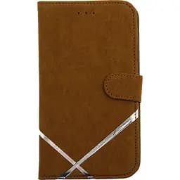 Чохол-книжка Toto Book Silicone Slide Universal Cover 6.5" (№2) Brown