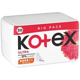 Прокладки гігієнічні Kotex Ultra Normal 60 шт. (2 уп. х 30 шт.) - мініатюра 6