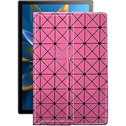 Чехол StatusCASE из экокожи для планшета Blackview OSCAL PAD 8 Розовый ромб