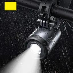 Вело- Мото- тримач+ліхтар Baseus PrimeTrip Series 2-in-1 (C12569000121-0) Cosmic Black - мініатюра 6