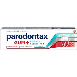 Зубная паста Parodontax Защита десен + Свежее дыхание и Чувствительность зубов 75 мл (5054563120410)