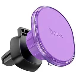 Тримач HOCO H1 Crystal magnetic (air outlet) фіолетовий