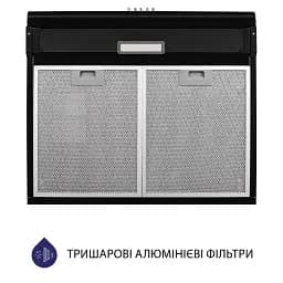 Витяжка плоска Minola HPL 615 BL - мініатюра 7