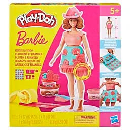 PD Набір для творчості з масою для ліплення Hasbro Barbie. Квіти та бахрома (G1360) - мініатюра 4