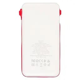 Портативна батарея Power Bank Hoco Borealis з вбудованим кабелем 10000mAh цифровий LED дисплей J71 - мініатюра 2