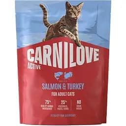 Сухий корм для котів Carnilove Active Salmon & Turkey лосось та індичка 400 г